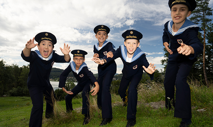 Vienna Boys Choir in performance