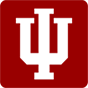 Indiana University 'IU' trident icon