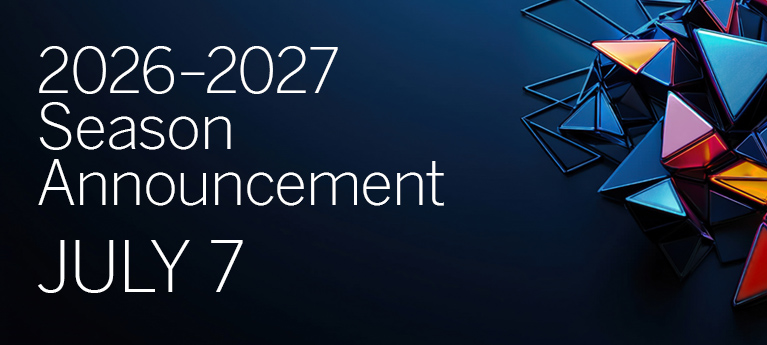Ogle Center 2025-2026 season announcement