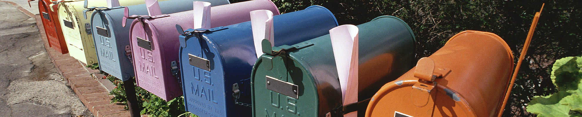 Image of mailboxes