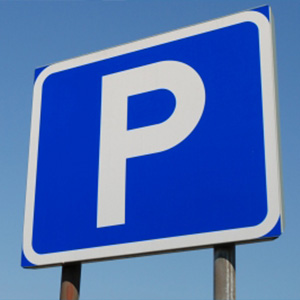 image of a parking sign